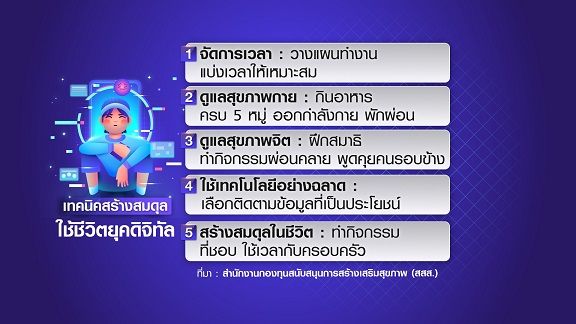 สมาร์ตไลฟ์ยุคดิจิทัล ใช้เทคโนโลยีแบบไม่ฉลาด เสี่ยงผลกระทบสุขภาพพัง 