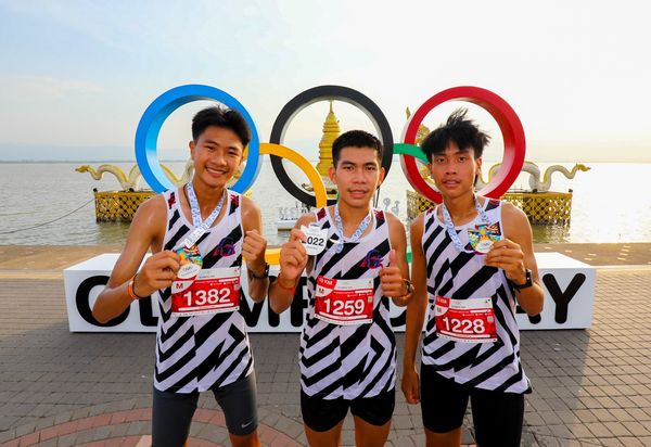 เดิน-วิ่ง OLYMPIC DAY 2022 กีฬาเพื่อคนรักสุขภาพทั้งทางบกและทางน้ำ 