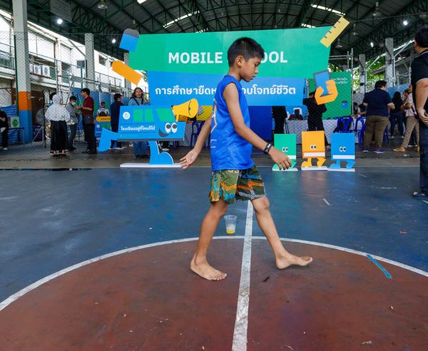 กสศ. เปิด “Mobile School ” พาโอกาส “การเรียนรู้” และ “วุฒิการศึกษา” ไปให้เด็กหลุดจากระบบ 