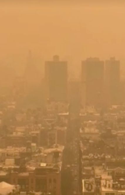 ไฟป่าแคนาดา ควันลอยถึงนอร์เวย์-นิวยอร์กค่ามลพิษยังพุ่งสูง