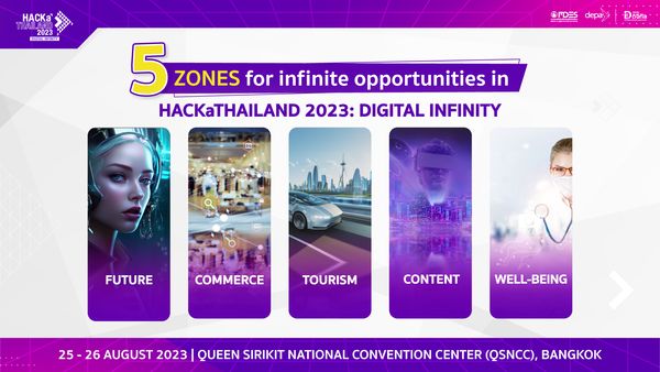 depa จัดงาน HACKaTHAILAND 2023 DIGITAL INFINITY งานแสดงเทคโนโลยีไร้ขีดจำกัด