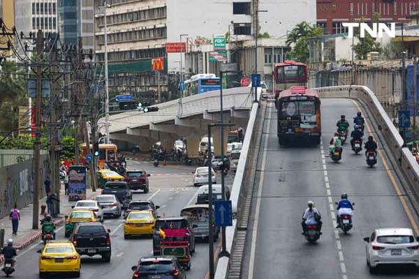 เตรียมรื้อสะพานข้ามแยก ประตูน้ำ-ราชเทวี สร้างรถไฟฟ้าสายสีส้ม