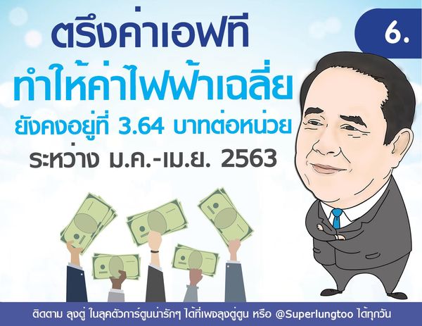 เพจ “ลุงตู่ตูน” โพสต์สารพัดของขวัญปีใหม่จากรัฐบาล