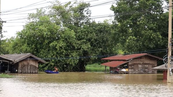 สรุปสถานการณ์ เขื่อนเจ้าพระยา วันนี้ หลังชาวบ้านจมน้ำนานกว่า 2 เดือน 