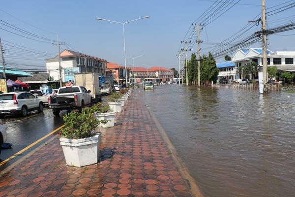 สรุปสถานการณ์ เขื่อนเจ้าพระยา 20 ต.ค. ระบายน้ำลดลง-เหนือเขื่อนยังอ่วม