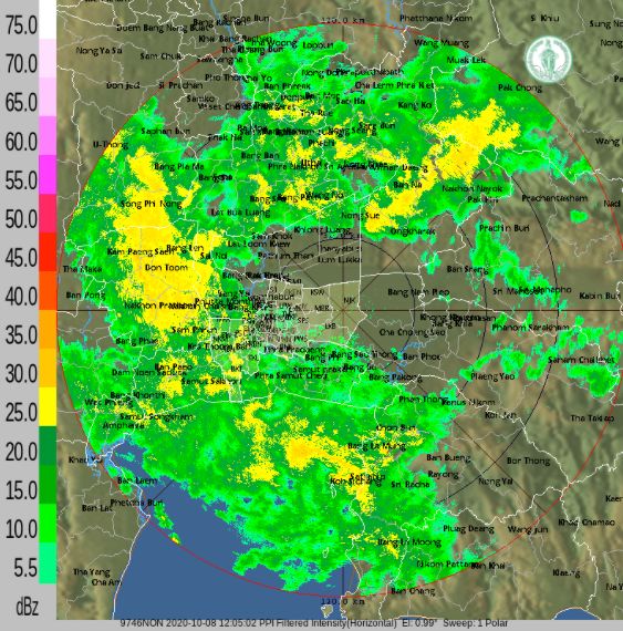 คนกทม.รับมือ! ฤทธิ์พายุระดับ 1 ฝนตกทั้งวันถึงเย็น