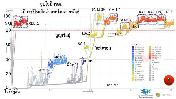 เปิด 5 สายพันธุ์ย่อยสมาชิก ซุปโอมิครอน ที่ต้องติดตาม น่ากลัวแค่ไหน?