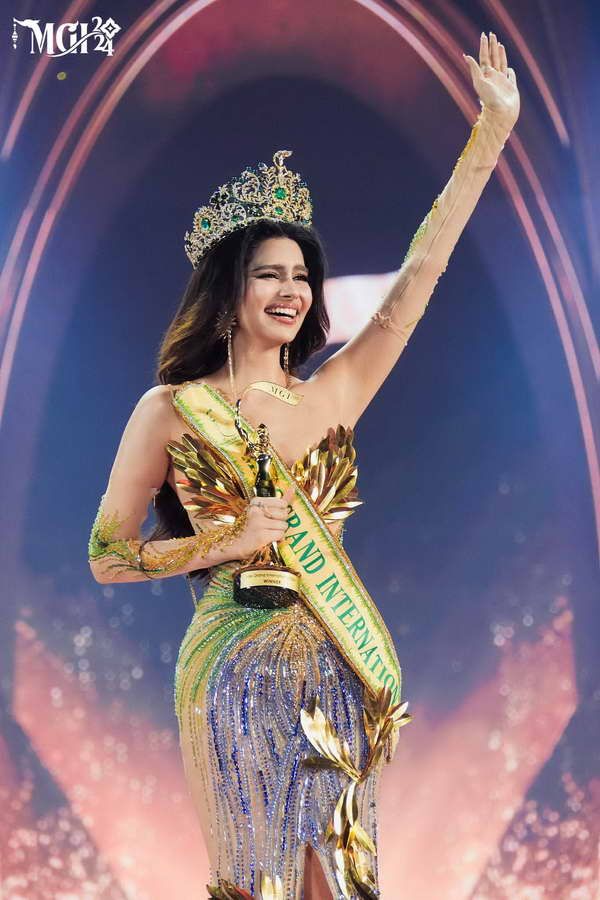 มิสแกรนด์ อินเดีย คว้ามงฯ Miss Grand International 2024 หลิน มาลิน ทะลุรอบ 20 คน