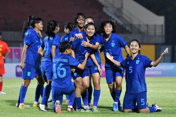 ผลฟุตบอลหญิง U19 ปี ชิงแชมป์อาเซียน 2023 รอบแบ่งกลุ่ม นัดที่สอง ไทย พบ เมียนมา