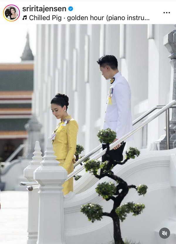 ศรีริต้า-กรณ์ ปลื้ม!ร่วม พระราชพิธีทรงบำเพ็ญพระราชกุศลถวายผ้าพระกฐิน