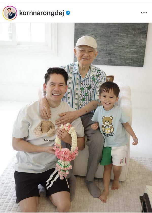 เหมือนฝาแฝด! เทียบภาพย้อนวัยคุณพ่อ กรณ์ ณรงค์เดช กับลูกชาย น้องกวิณท์ 