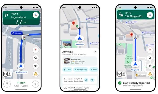 ถูกใจคนเมือง Google Maps อัปเดตใหม่ ทำให้ขับรถในเมืองง่ายขึ้น