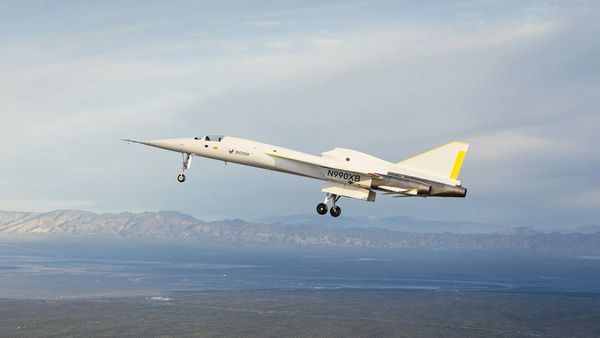 เครื่องบินเจ็ตความเร็วเหนือเสียง XB-1 ทดสอบบินสำเร็จ