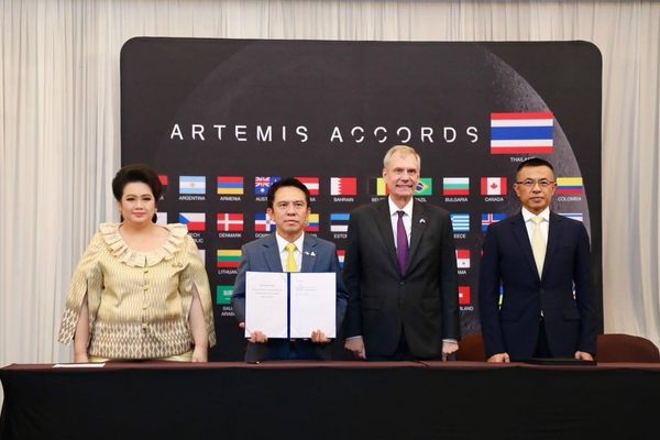 GISTDA ลงนามข้อตกลง Artemis Accords ยกระดับไทยสู่การสำรวจอวกาศระดับโลก