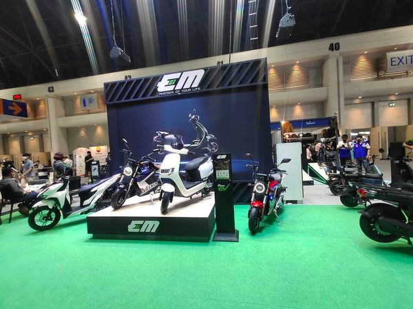 พาทัวร์ชมมอเตอร์ไซต์ EV งาน Motor Show 2022