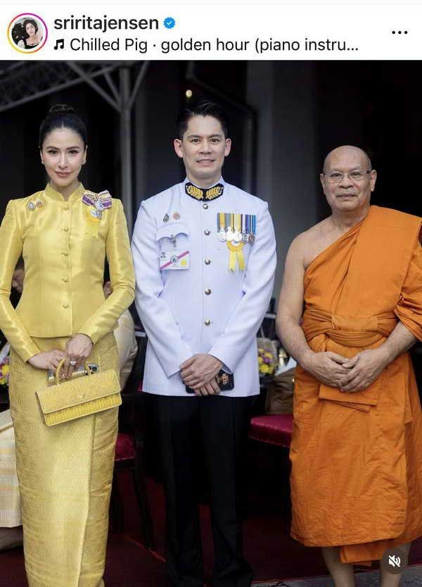 ศรีริต้า-กรณ์ ปลื้ม!ร่วม พระราชพิธีทรงบำเพ็ญพระราชกุศลถวายผ้าพระกฐิน