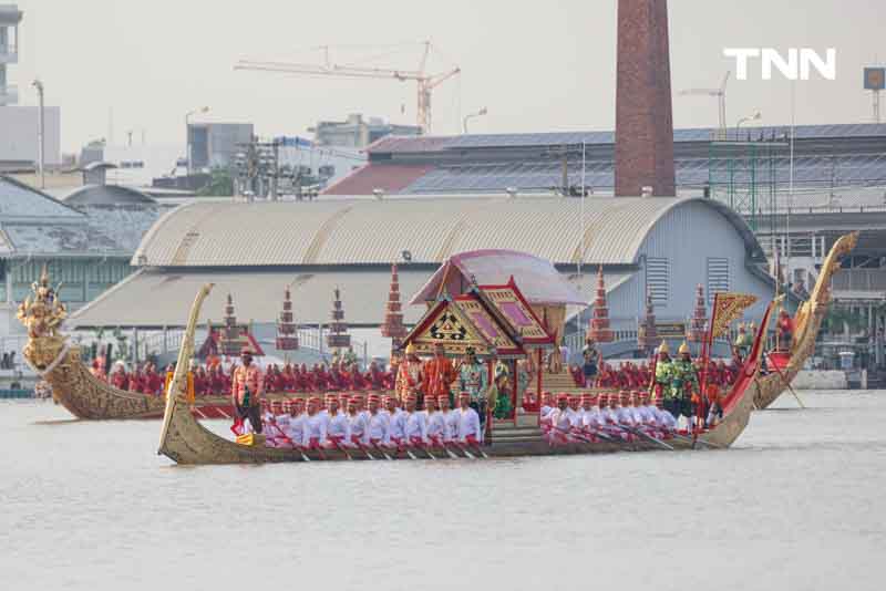 ซ้อมใหญ่เสมือนจริงครั้งแรก ขบวนพยุหยาตราทางชลมารค ในพระราชพิธีเสด็จพระราชดำเนินถวายผ้าพระกฐิน ณ วัดอรุณราชวรารามราชวรวิหาร 