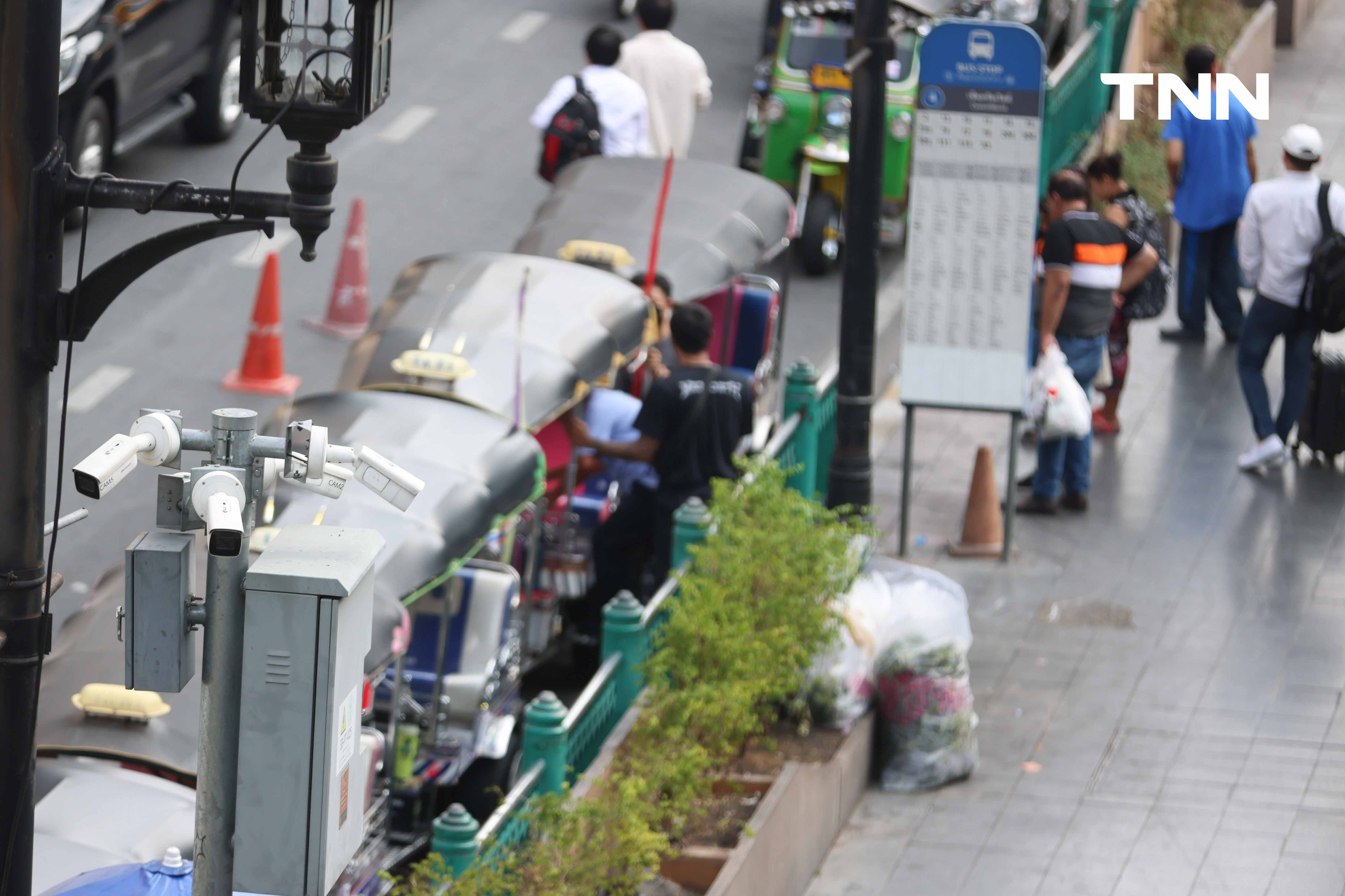 ราชประสงค์โมเดล AI ตรวจจับภาพ จอดรถแช่เกิน 3 นาที ใบสั่งทันที