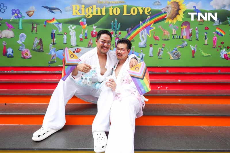 “อุ๊งอิ๊ง” ร่วมงานแถลงข่าว “The Celebration : Right to Love”