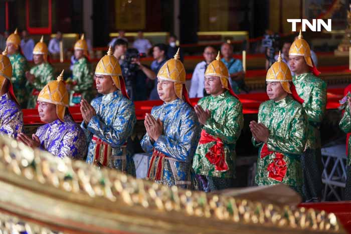 กองทัพเรือจัดพิธีบวงสรวง เรือพระราชพิธี ในพระราชพิธีทรงบำเพ็ญพระราชกุศลถวายผ้าพระกฐินโดยขบวนพยุหยาตราทางชลมารค