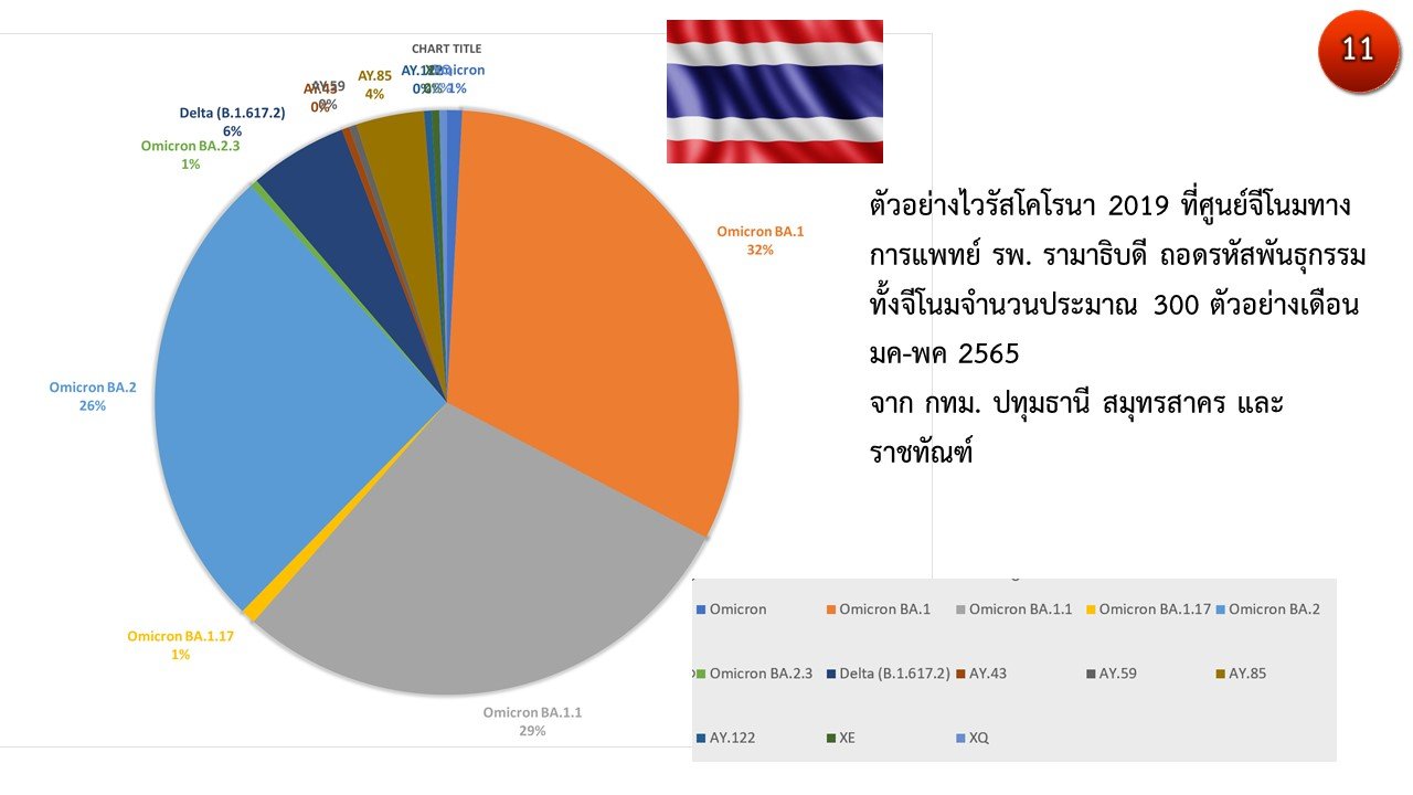 โอมิครอน BA.5 ศูนย์จีโนมฯเตือนระวังระบาดเข้ามาแทนที่ทุกสายพันธุ์!