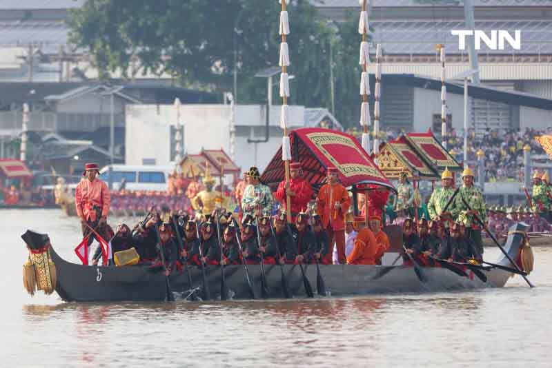 ซ้อมใหญ่เสมือนจริงครั้งแรก ขบวนพยุหยาตราทางชลมารค ในพระราชพิธีเสด็จพระราชดำเนินถวายผ้าพระกฐิน ณ วัดอรุณราชวรารามราชวรวิหาร 