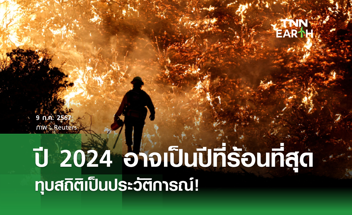 ปี 2024 อาจเป็นปีที่ร้อนที่สุด ทุบสถิติเป็นประวัติการณ์!