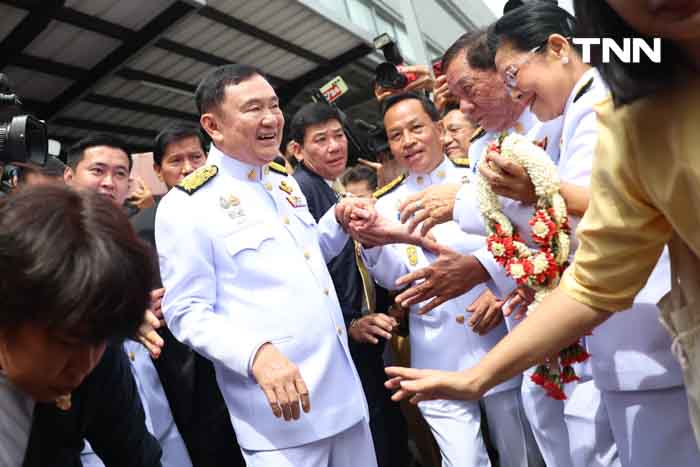 ประมวลภาพ “แพทองธาร” เข้าพิธีรับพระบรมราชโองการโปรดเกล้าฯ เป็นนายกรัฐมนตรี