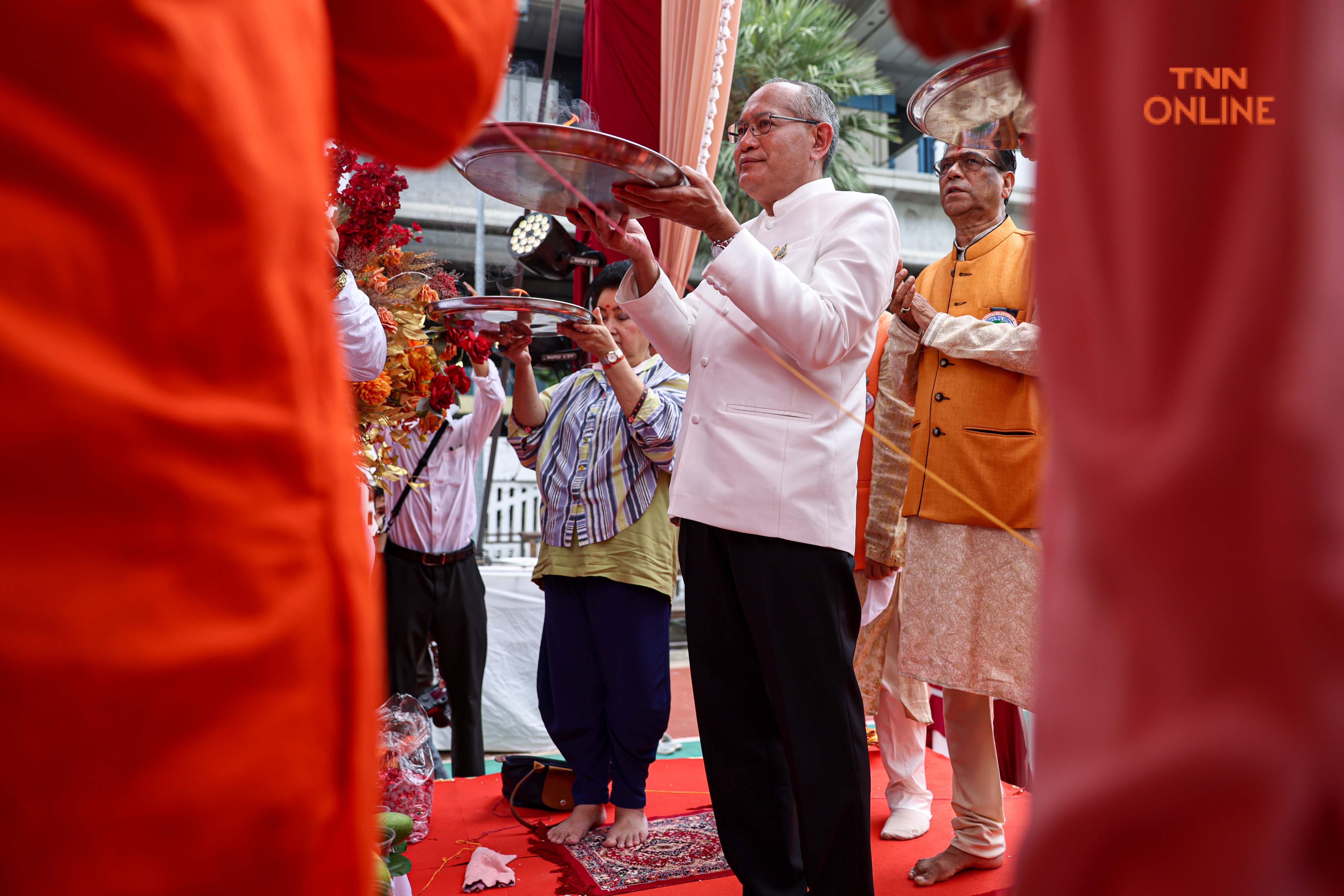 เทศกาล‘คเณศจตุรถี’ ผู้ศรัทธาร่วมฉลองวันประสูติพระพิฆเนศ