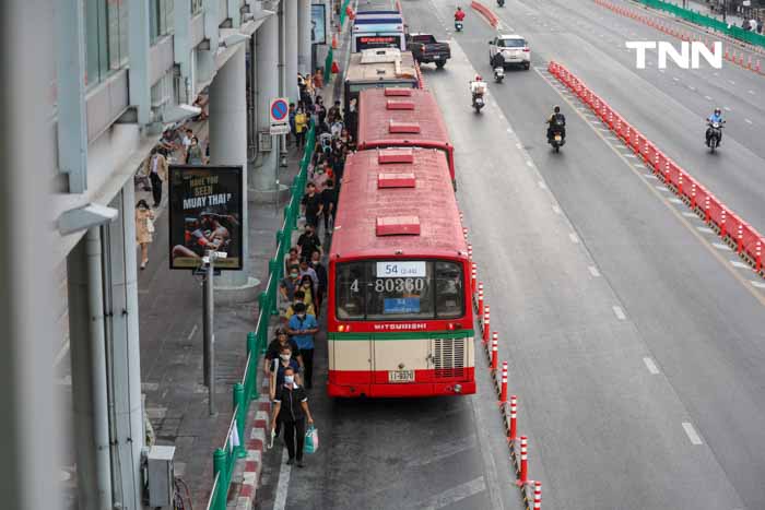 Bus Lane ราชประสงค์ แก้ปัญหารถจอดแช่หน้าป้ายรถเมล์