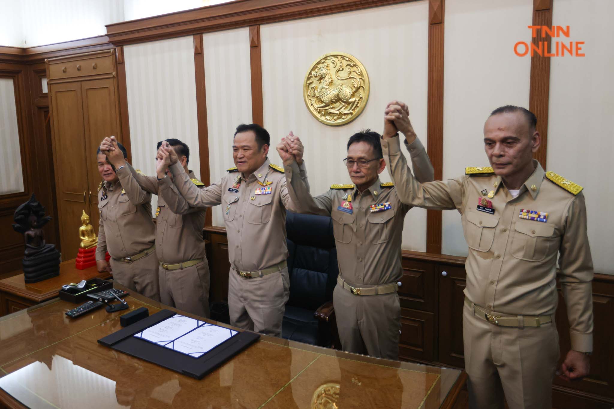 อนุทินเข้ามหาดไทยวันแรก เตรียมทำงานทันที บำบัดทุกข์ บำรุงสุข ปชช.