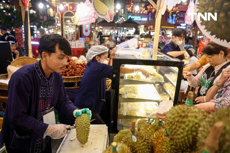 ไอคอนสยามร่วมกับเมืองสุขสยาม ต้อนรับฤดูกาลมหัศจรรย์แห่งผลไม้ปี 2567  เปิดตัวทุเรียน DAP 5 in 1 จากสวนทุเรียนประตูจันท์ 