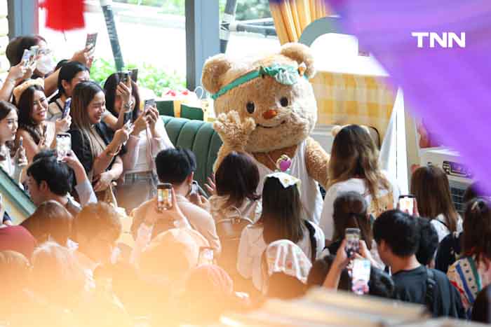 แฟนคลับแน่นห้างแทบแตก “หมีเนย” มาสคอตสุดฮอตสัญชาติไทย