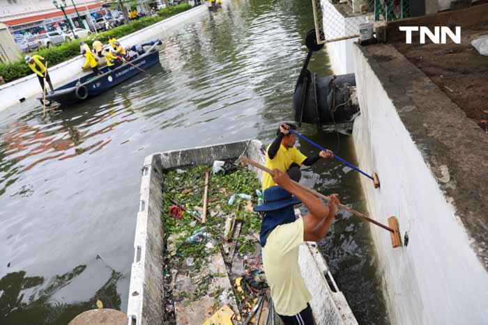 นายกฯ ลงพื้นที่ตรวจโครงการ พัฒนาคู คลอง บำบัดน้ำเสีย ในเกาะรัตนโกสินทร์ฯ