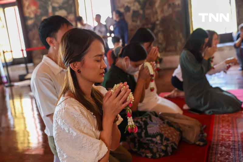 ไหว้พระขอพรในโอกาสขึ้นปีใหม่ สักการะพระพุทธรูป "นบพระปฏิมา 9 นครามหามงคล 2568"