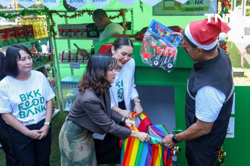 BKK Food Bank ส่งต่อ อาหารของใช้ สู่กลุ่มเปราะบาง