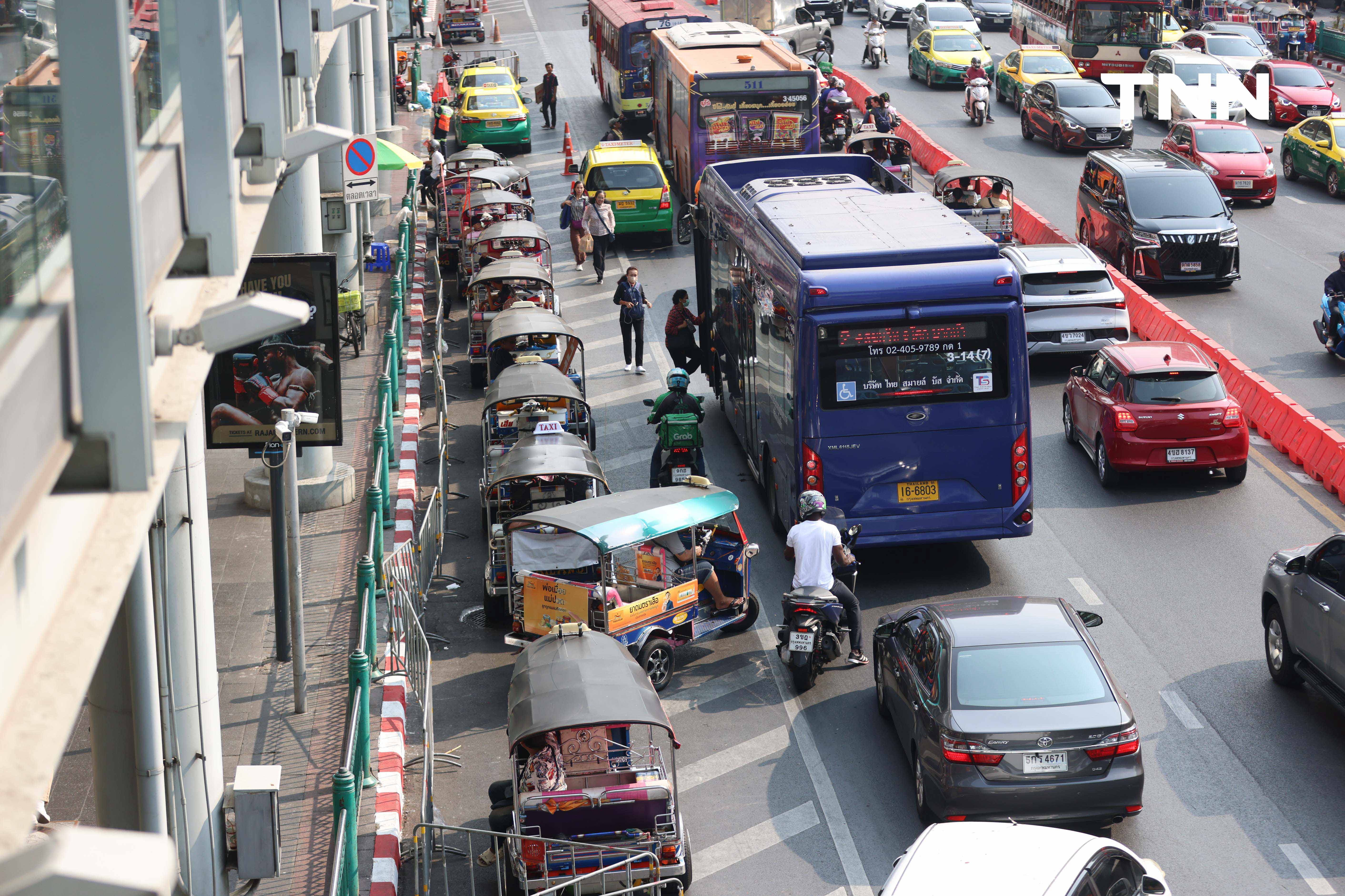 ราชประสงค์โมเดล AI ตรวจจับภาพ จอดรถแช่เกิน 3 นาที ใบสั่งทันที