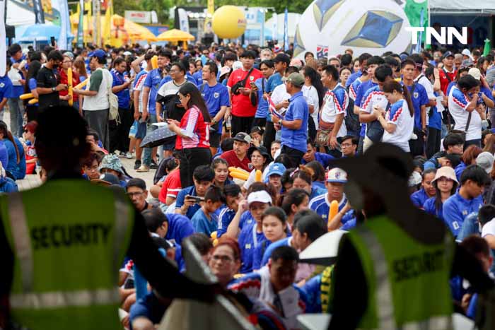 แฟนบอลแน่นราชมังฯ ลุ้นไทยเข้ารอบต่อไป ฟุตบอลโลก 2026 รอบคัดเลือก