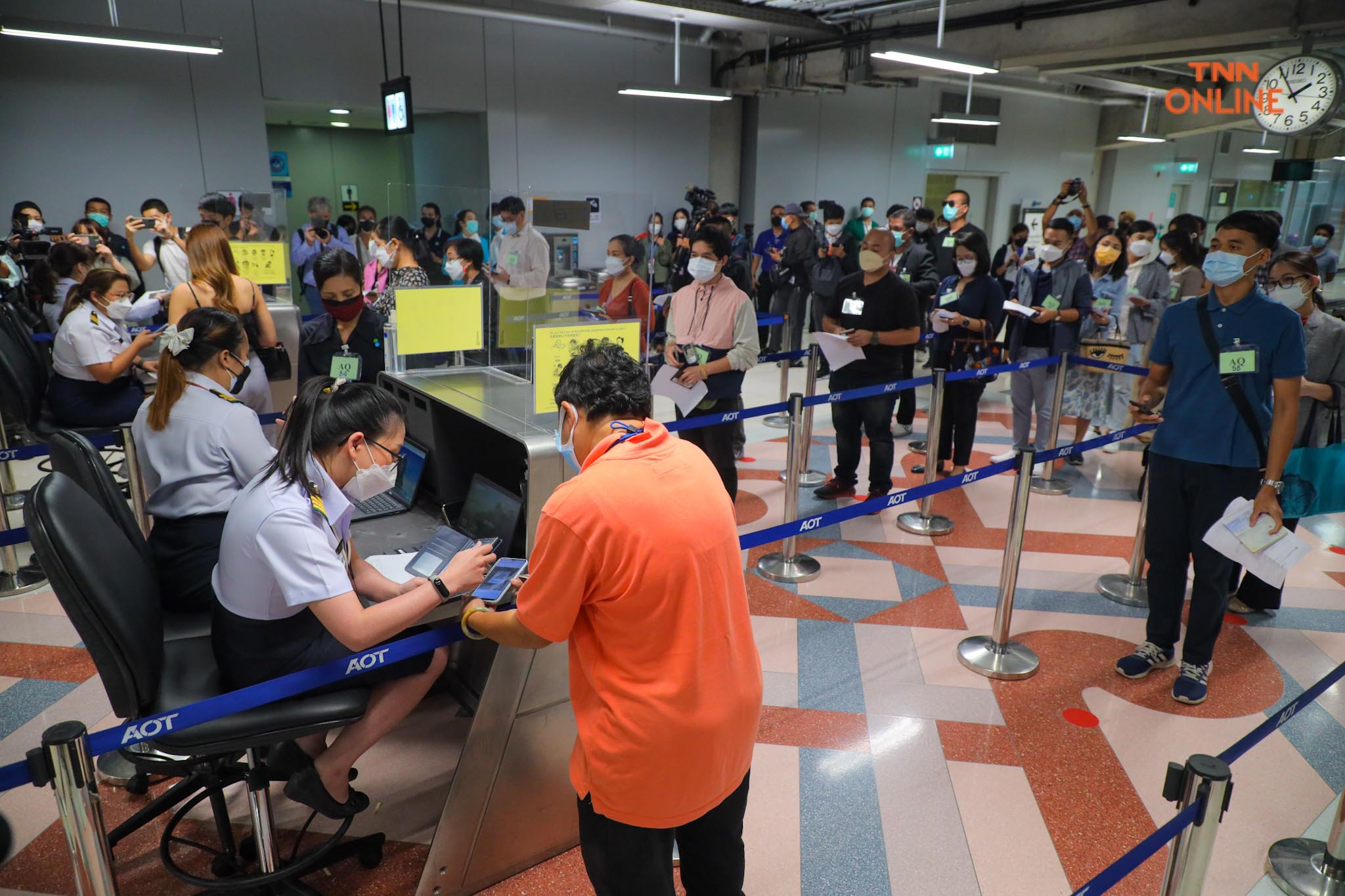 สนามบินซ้อมแผนรับนทท.เตรียมพร้อมเปิดประเทศสัปดาห์หน้า