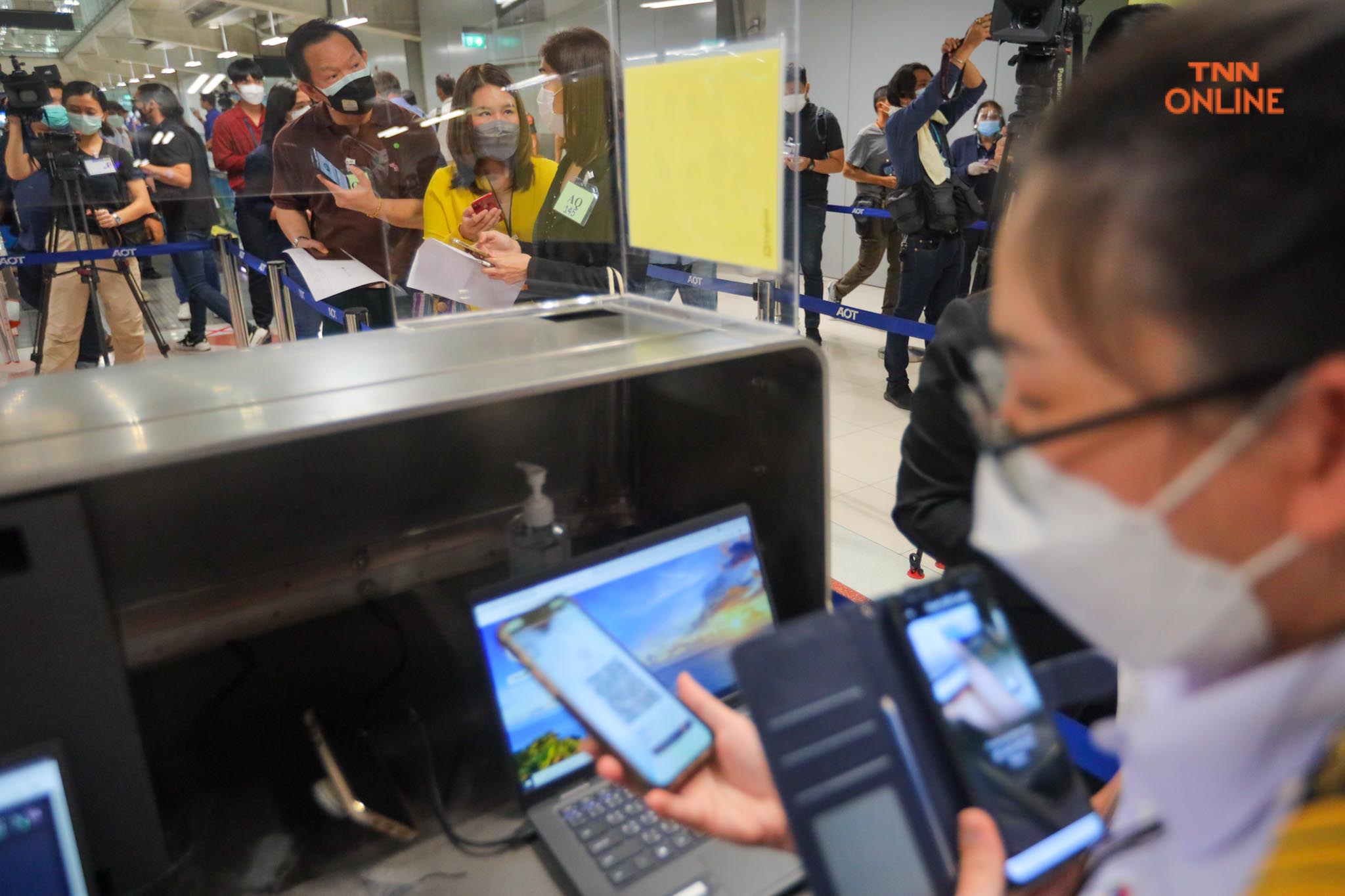 สนามบินซ้อมแผนรับนทท.เตรียมพร้อมเปิดประเทศสัปดาห์หน้า