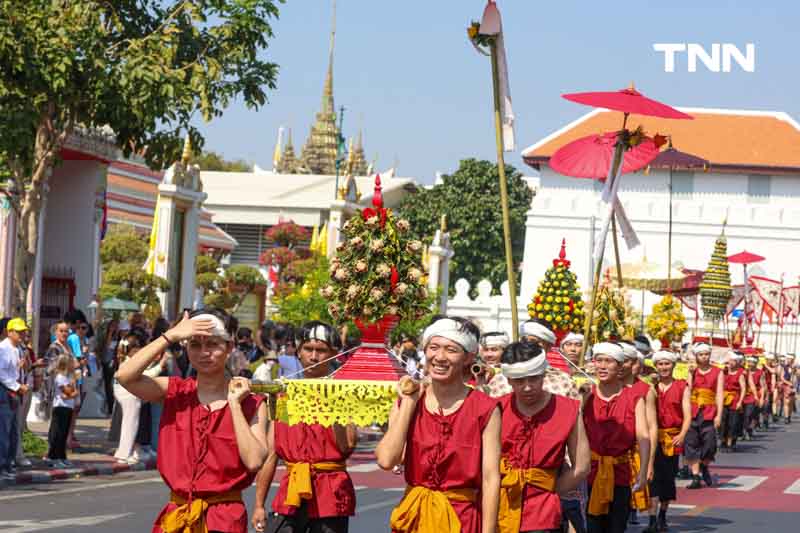 พิธีแห่ไม้คำโพธิ์หลวง เฉลิมพระเกียรติ เนื่องในพระราชพิธีสมมงคล 2568