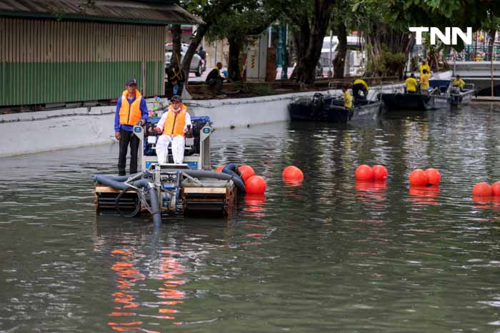 นายกฯ ลงพื้นที่ตรวจโครงการ พัฒนาคู คลอง บำบัดน้ำเสีย ในเกาะรัตนโกสินทร์ฯ