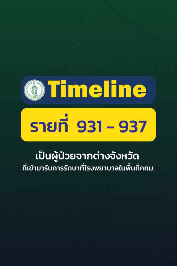 กทม.เปิดไทม์ไลน์ติดโควิดอีก 16 ราย ทั้งรับเหมา แม่ค้า คนขับแท็กซี่