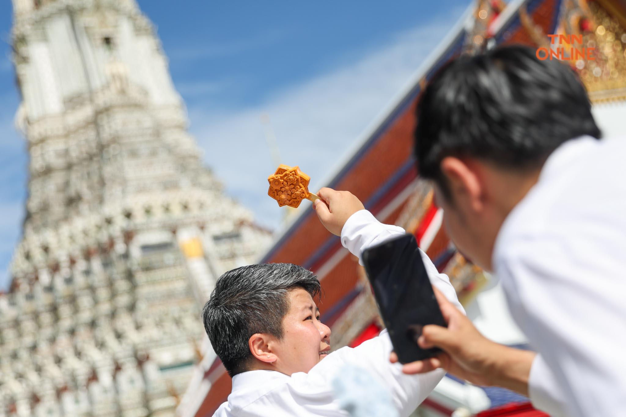 ไอติมลายไทยวัดอรุณฯ แฝงคติธรรม นทท.แห่ลิ้มลองรสชาติ