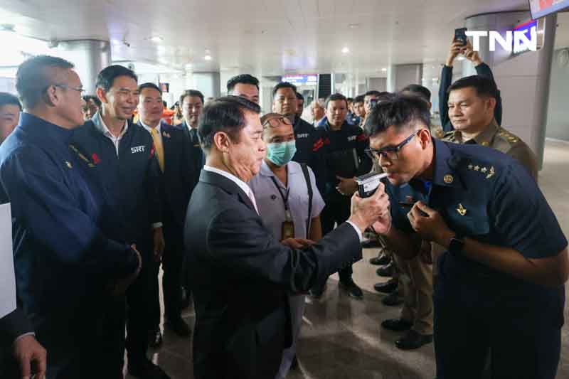 “สุริยะ” ตรวจสถานีกรุงเทพอภิวัฒน์ กำชับเข้มงวดป้องกันอุบัติเหตุที่อาจเกิดกับ ปชช.