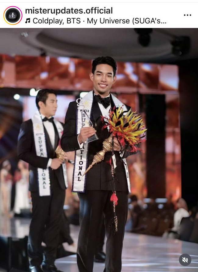 โจ้-แตงกวา เฮ! คว้ามง Miss & Mister Supranational Thailand 2024