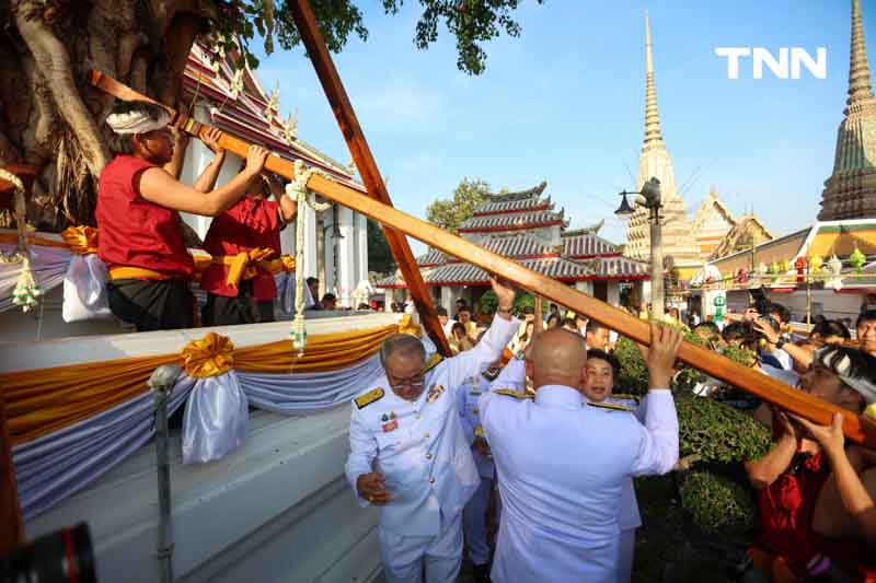 พิธีแห่ไม้คำโพธิ์หลวง เฉลิมพระเกียรติ เนื่องในพระราชพิธีสมมงคล 2568