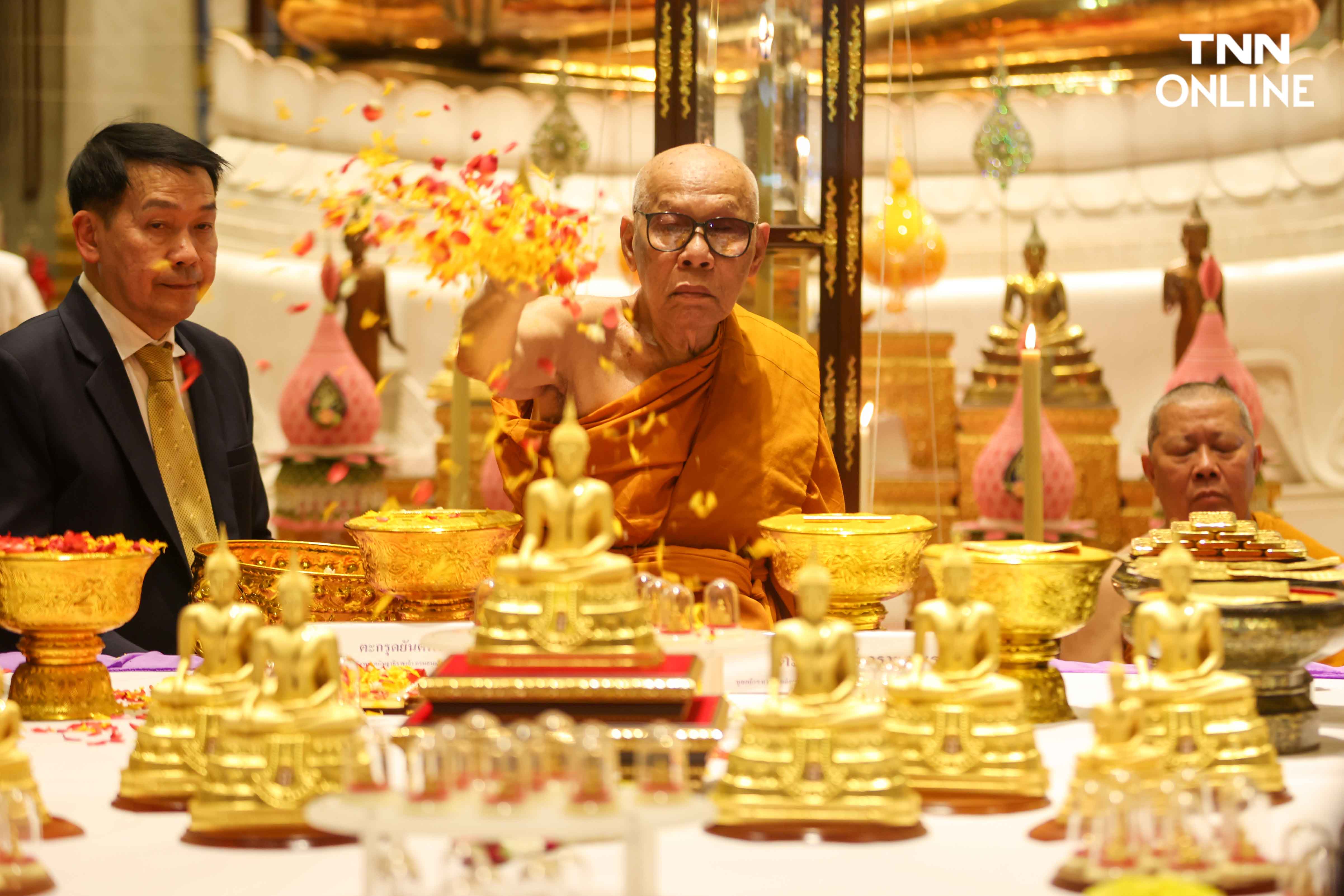 จัดสร้าง "พระพุทธรูปทองคำ" สมทบทุนสร้างอาคารโรงพยาบาลรามาธิบดีแห่งใหม่