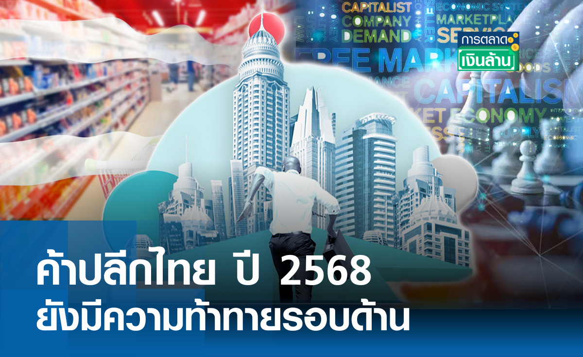 ค้าปลีกไทย ปี 2568 ฝ่าความท้าทายรอบด้าน l การตลาดเงินล้าน