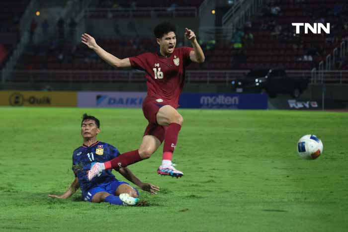 ไทย เปิดบ้านเสมอ สปป.ลาว 1-1 เกมส่งท้าย อุ่นเครื่อง ฟีฟ่า เดย์